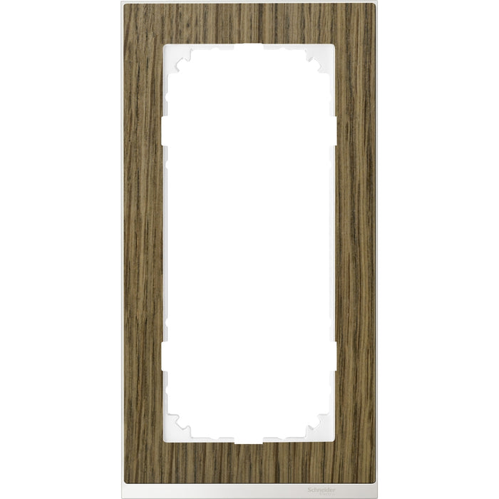 MTN4025-3674 Cover frame, Merten M-Pure Decor, 1 gang, oak