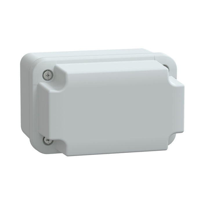 NSYTBS1179H ABS box IP66 IK07 RAL7035 Int.H105W65D85 Ext.H117W74D94 Opaque cover H40