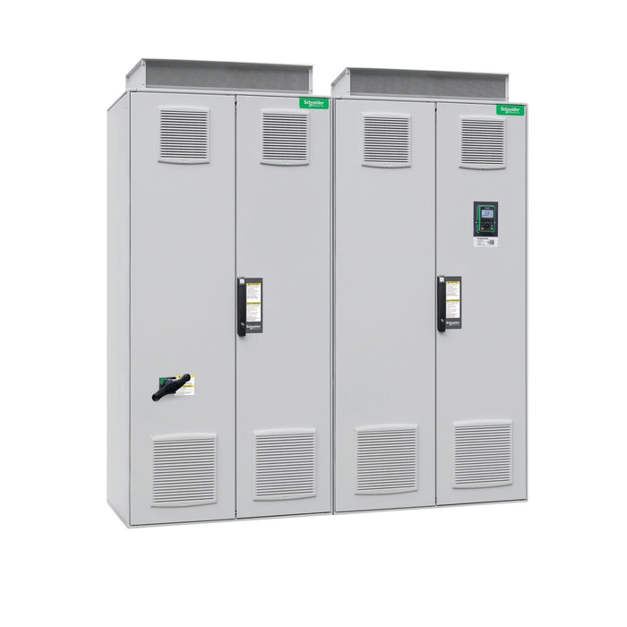 ATV680C56Q4X1 Variable speed drive, Altivar Process ATV600, Low Harmonic System ATV680, 560/450 kW, 400 V, IP23