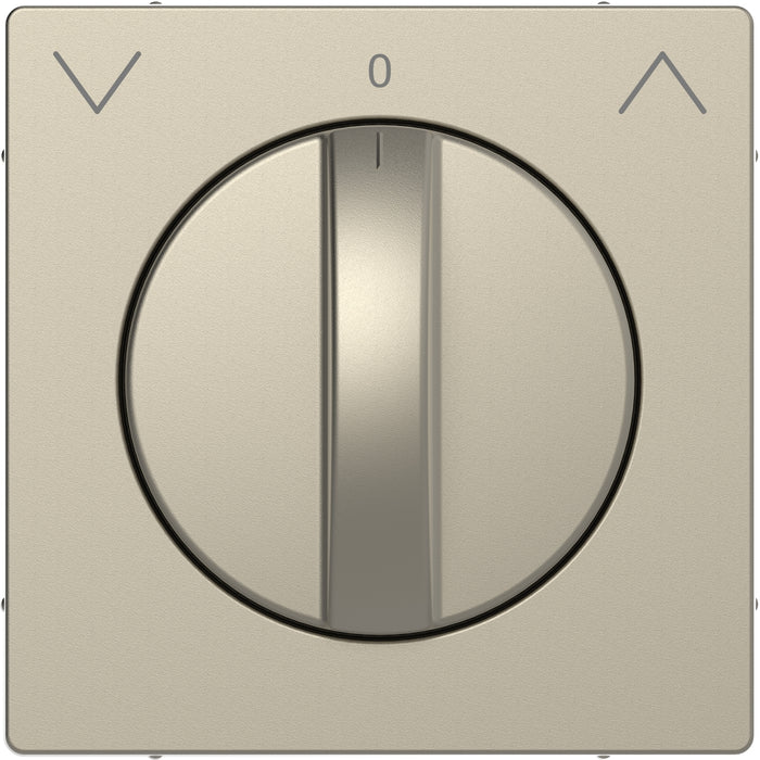 MTN3875-6033 Central plate, Merten System M,, rotary for roller shutters, sahara