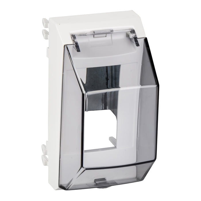 ISM10907P OptiLine 45 - modular device adaptor - polar white