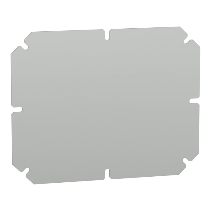 NSYAMPA2419TB Insulating mounting plate, thickness 3 mm, For boxes of H225W175 mm