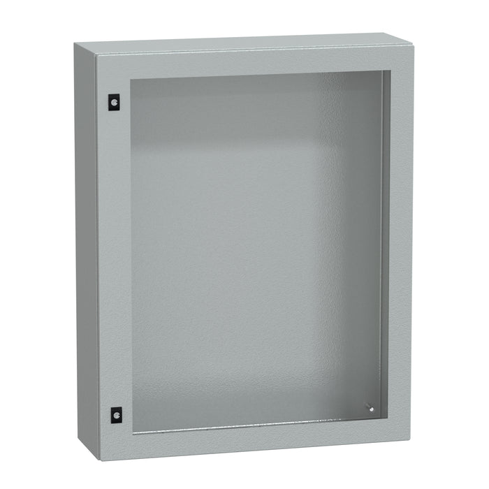 NSYCRN108250T Spacial CRN tspt door w/o mount.plate. H1000xW800xD250 IP66 IK08 RAL7035..