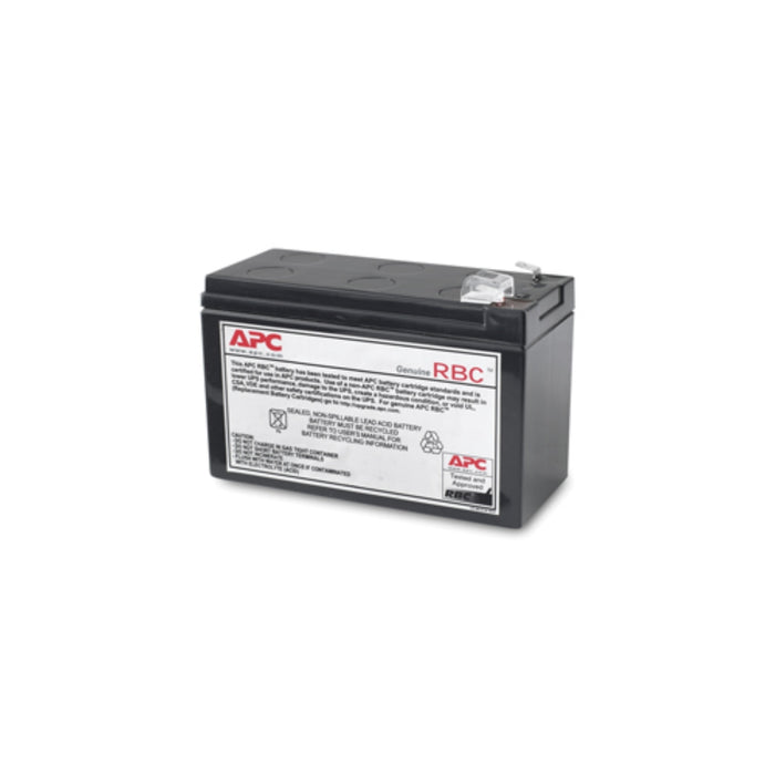 APCRBC110 APC Replacement Battery Cartridge, VRLA battery, 7Ah, 12VDC, 2-year warranty