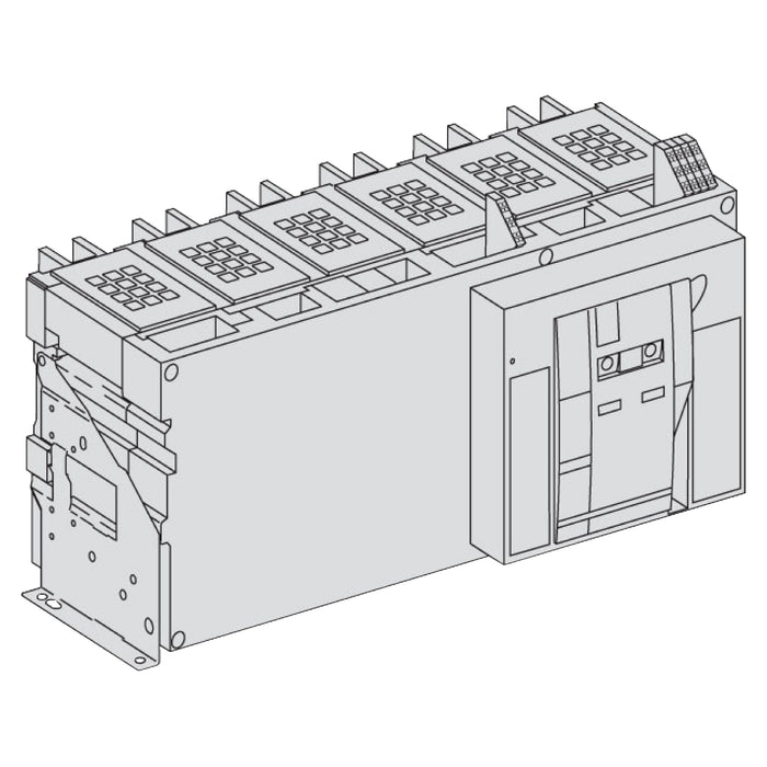 48120 Switch disconnector, MasterPact NW63HA, 6300A, 187kA/440VAC 50/60Hz (Icm), 3 poles, fixed