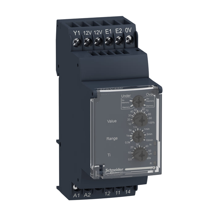 RM35S0MW Modular speed control relay, Harmony, 5A, 1CO, 24…240V AC DC