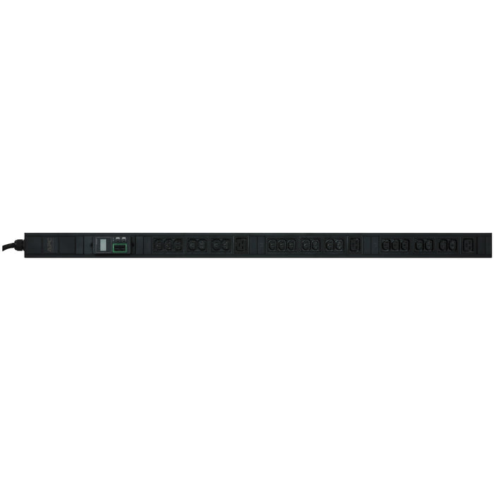 EPDU1216M APC Easy Rack PDU, Metered, 0U, 3 Phase, 11kW, 230V, 16A, 21 x C13 and 3 x C19 outlets, IEC60309 3P+N+PE inlet