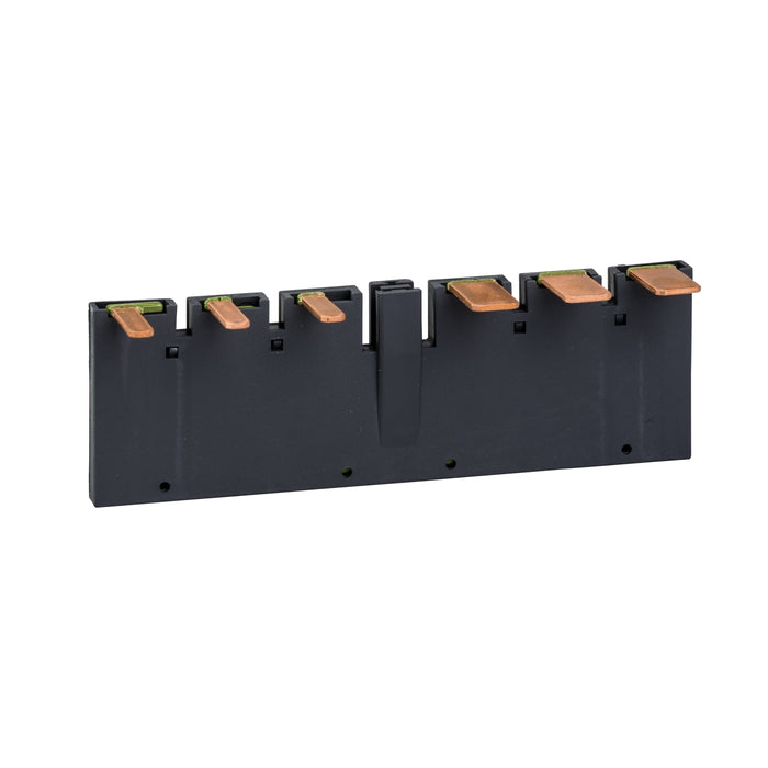 LA9D65A6 Set of power connections, parallel busbar, for 3P reversing contactors assembly, LC1D40A-D80A