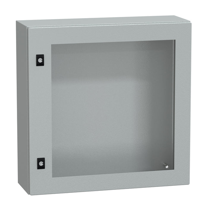 NSYCRN66200T Spacial CRN tspt door w/o mount.plate. H600xW600xD200 IP66 IK08 RAL7035..