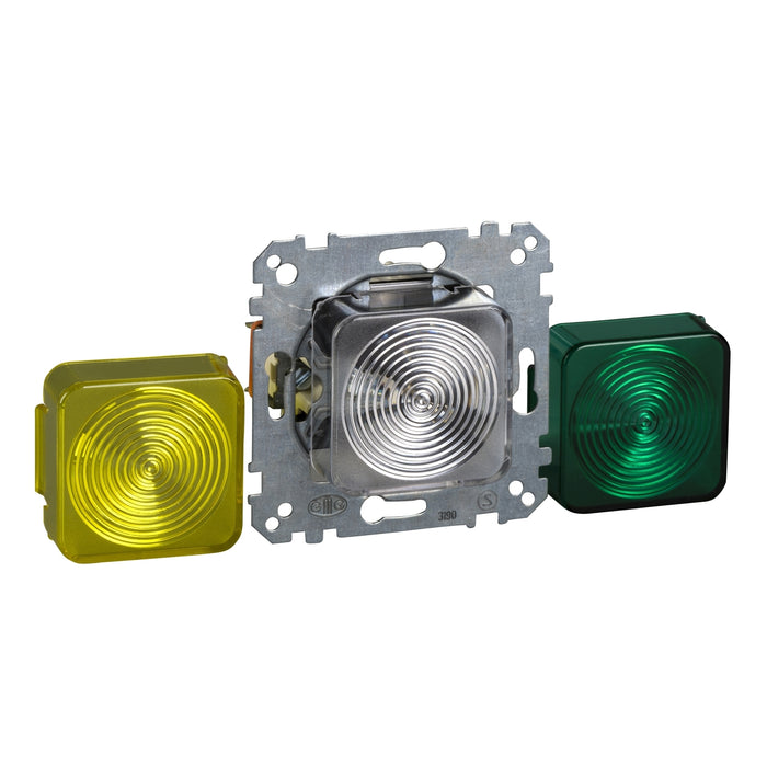 MTN319017 Light signal E 10 insert, hood, green/yellow/white