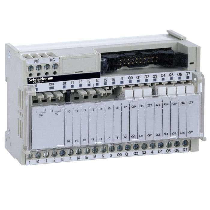 ABE7R16M111 Sub-base with plug-in electromechanical relay ABE7, 16 channels, relay 5 mm