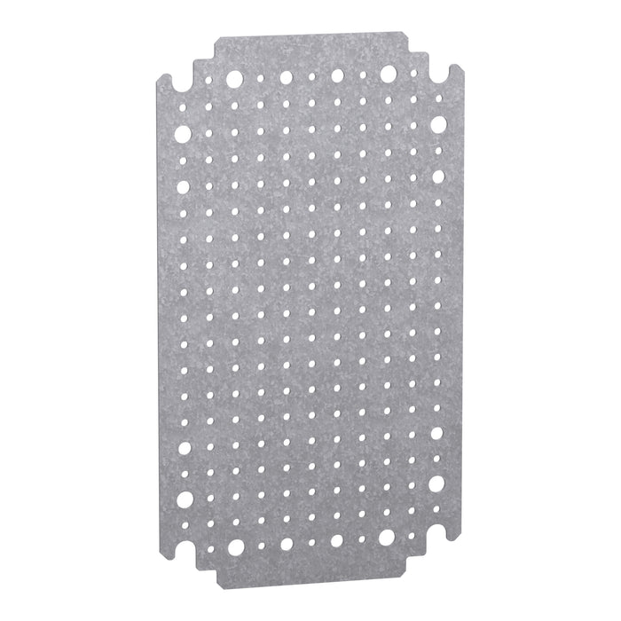 NSYMF32 Microperforated mounting plate H300xW200 w/holes diam 3,6mm on 12,5mm pitch