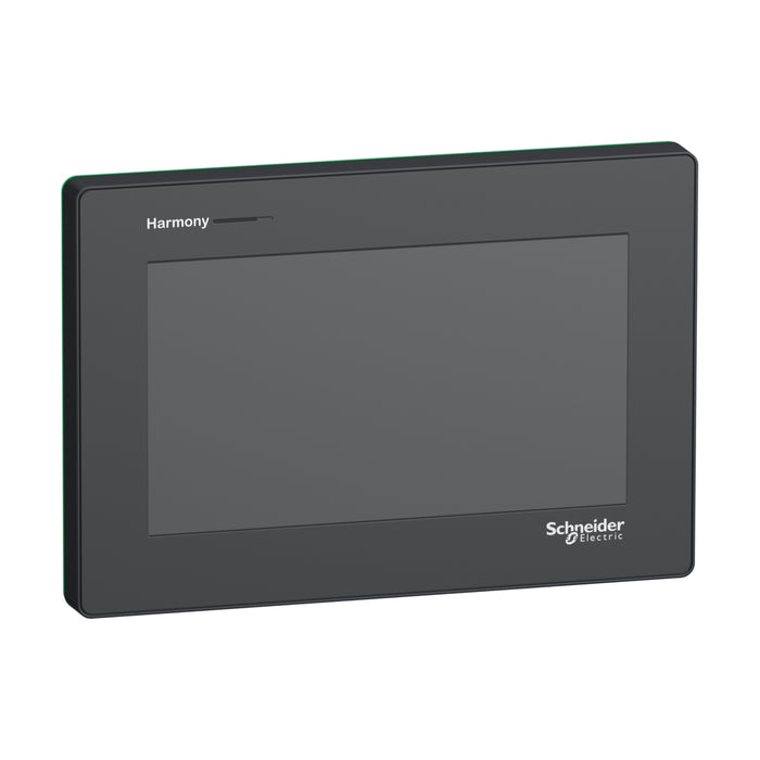 HMISTM6400 7"W touch panel display, 1COM, 2Ethernet, USB host&device, 24VDC