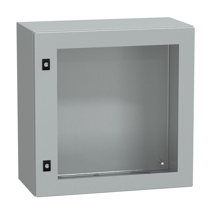 NSYCRN66300T Spacial CRN tspt door w/o mount.plate. H600xW600xD300 IP66 IK08 RAL7035..