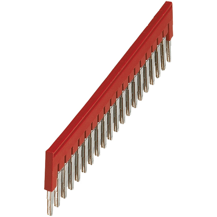 NSYTRAL420 PLUG-IN BRIDGE, 20POINTS FOR 4MM² TERMINAL BLOCKS, RED