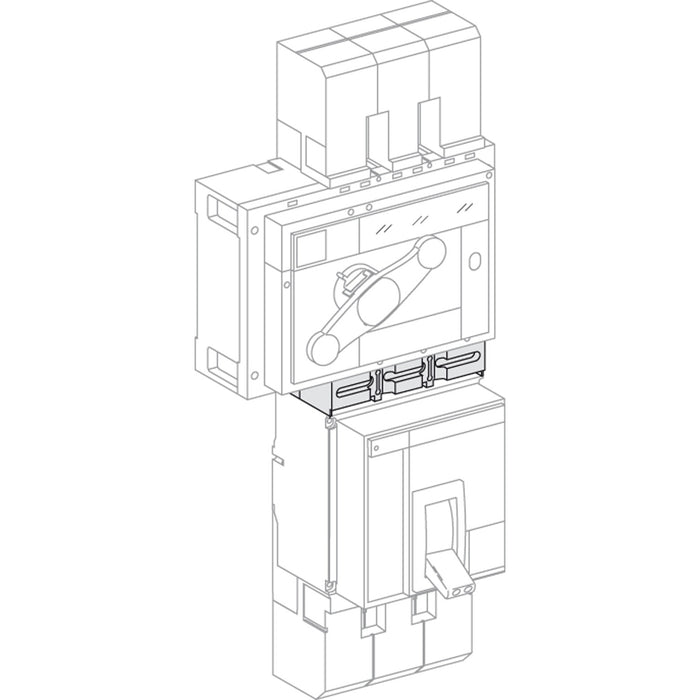 31314 terminal shield - 4 poles - for coupling INS/NS