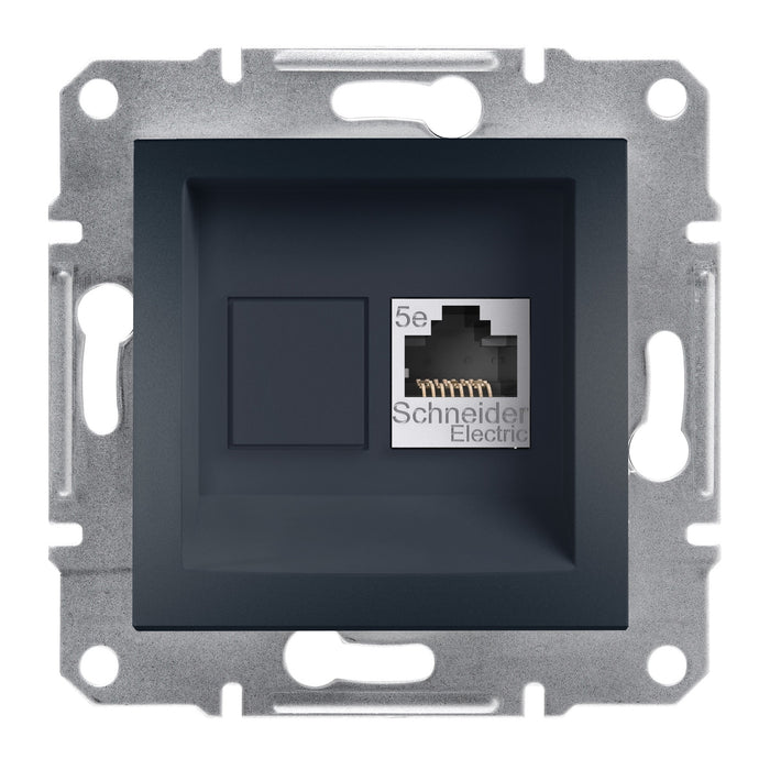 EPH5000171 Asfora - Data socket cat5e STP, wo frame, anthracite