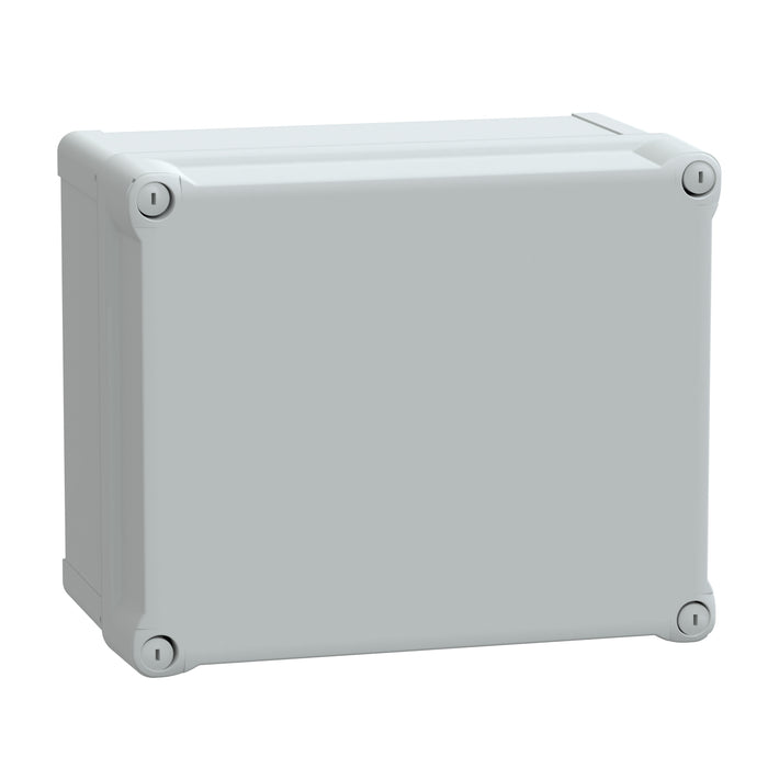 NSYTBS292416H ABS box IP66 IK07 RAL7035 Int.H275W225D160 Ext.H291W241D168 Opaque cover H60