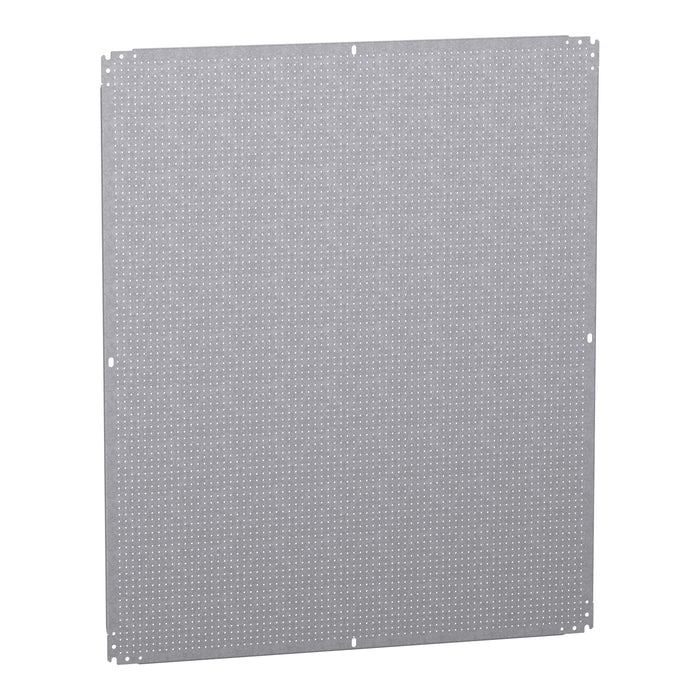 NSYMF1210 Microperforated mounting plate H1200xW1000 w/holes diam 3,6mm on 12,5mm pitch