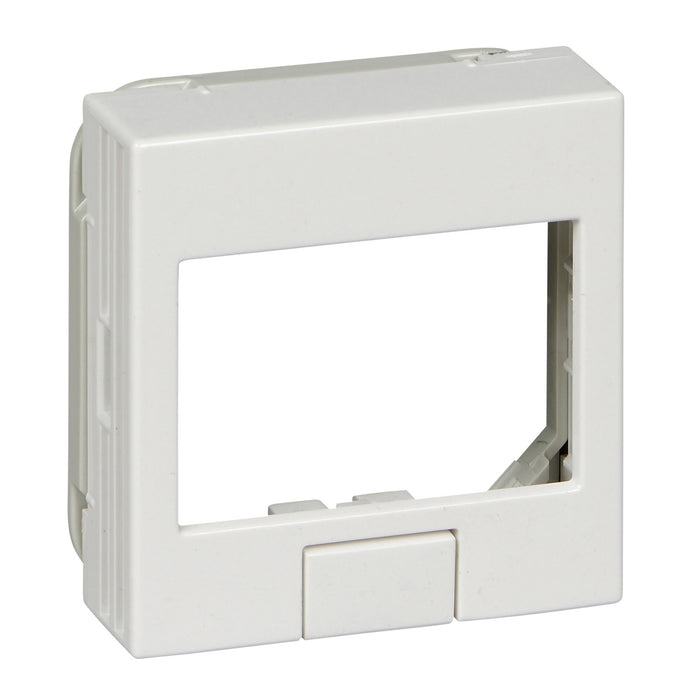 MTN5775-0325 Cover plate, Merten System M, for thermostat with touch display, active white