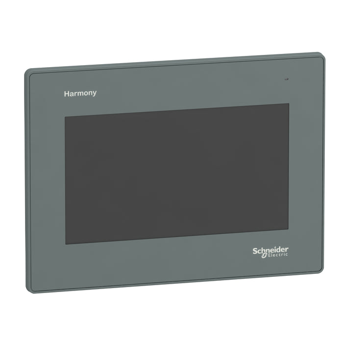 HMIGXU3500 7 inch wide screen, Basic model, 1 serial port, embedded RTC