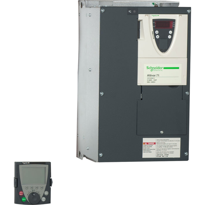 ATV71HU55Y variable speed drive ATV71 - 5.5kW - 690V - EMC filter-graphic terminal