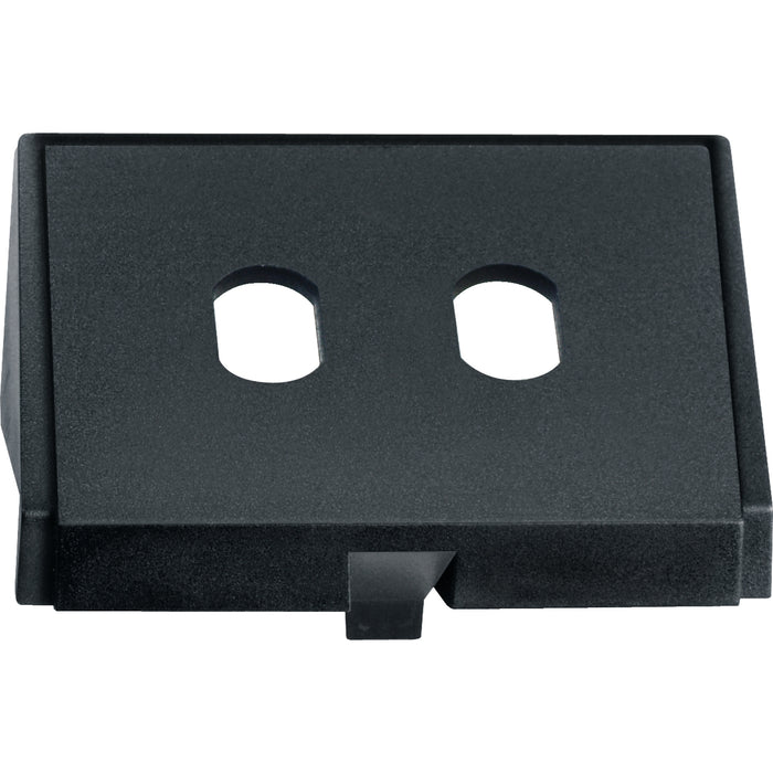 MTN464386 Insert for optical fibre ST connectors, black, System M, Artec/Trancent/Antique