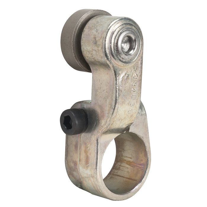 9007F5 Limit switch lever, 9007, 9007T/FT zinc, fixed length, inside offset steel roller