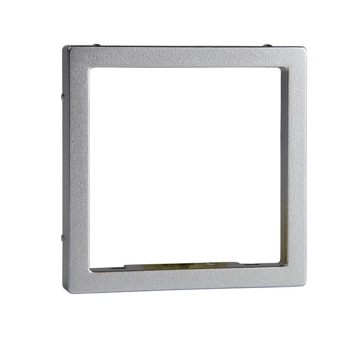 MTN353060 Central plate for emergency light insert, aluminium, System M