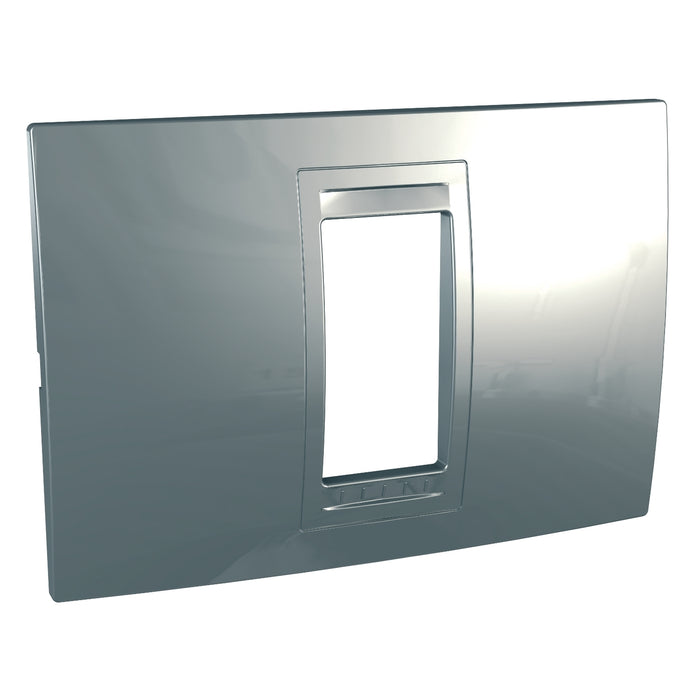 MGU4.101.60 Unica Allegro - cover frame - 1 module - dull silver