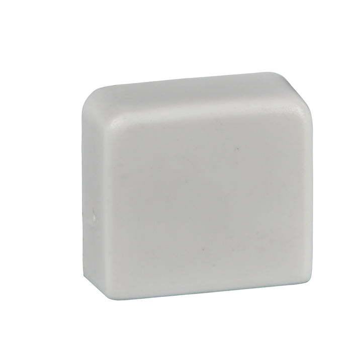 ETK20560 Ultra - stop end - 21 x 12 mm - ABS - white