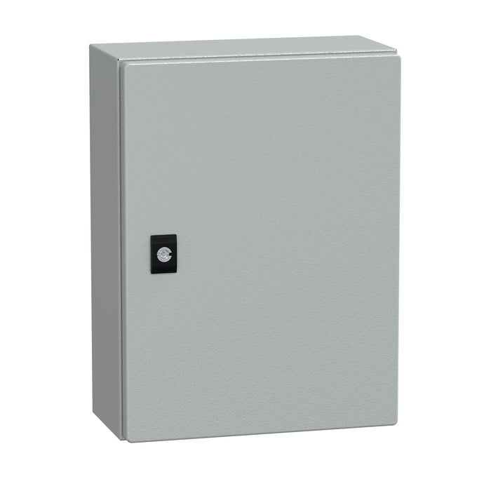 NSYCRN43150 Spacial CRN plain door w/o mount.plate. H400xW300xD150 IP66 IK10 RAL7035..