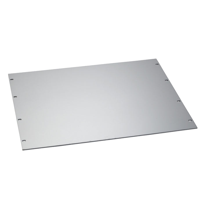 NSYCRT4A9U Actassi - 19'' plain plate - 9U - aluminium - 4 mm