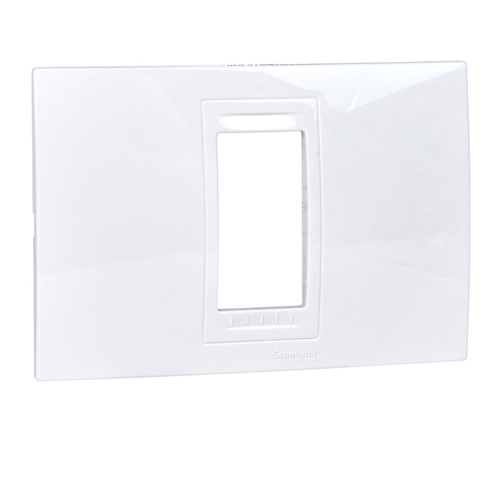 MGU4.101.18 Unica Allegro - cover frame - 1 module - white