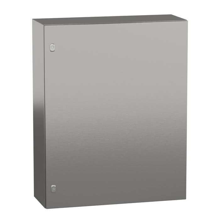 NSYS3X10830 Wall mounted enclosure, Spacial S3X, stainless steel 304L, plain door, 1000x800x300mm, IP66