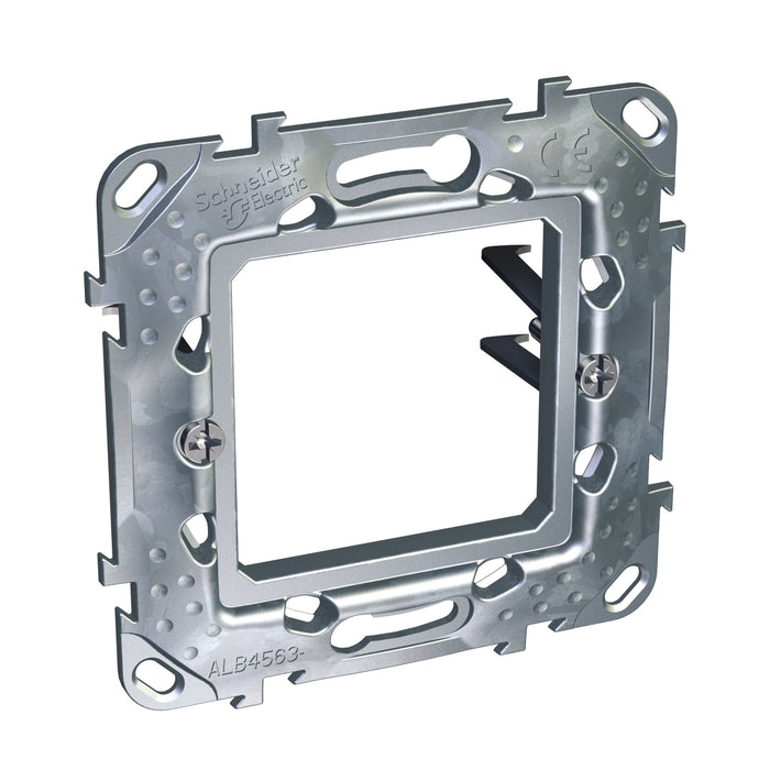 ALB45630 Altira - fixing frame - CEE7 boxes - 1 gang - zamak