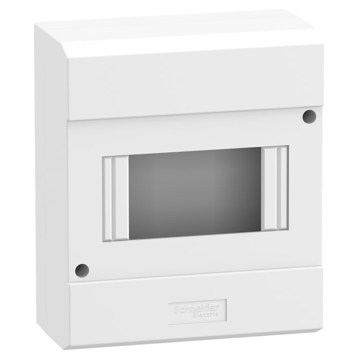 10207 Micro Pragma surface enclosure - IP30 - 1x6modules - reversible transparent door