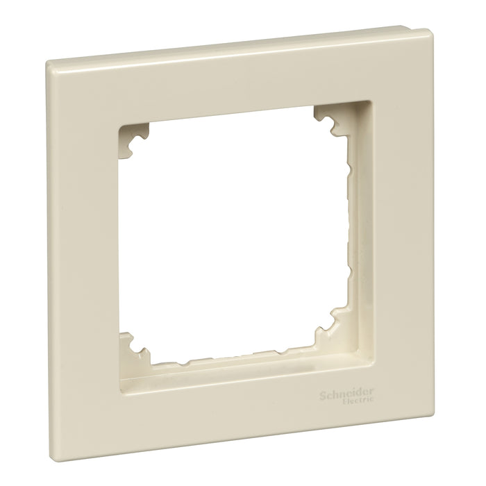 MTN515144 Cover frame, Merten M-Plan, 1 gang, white