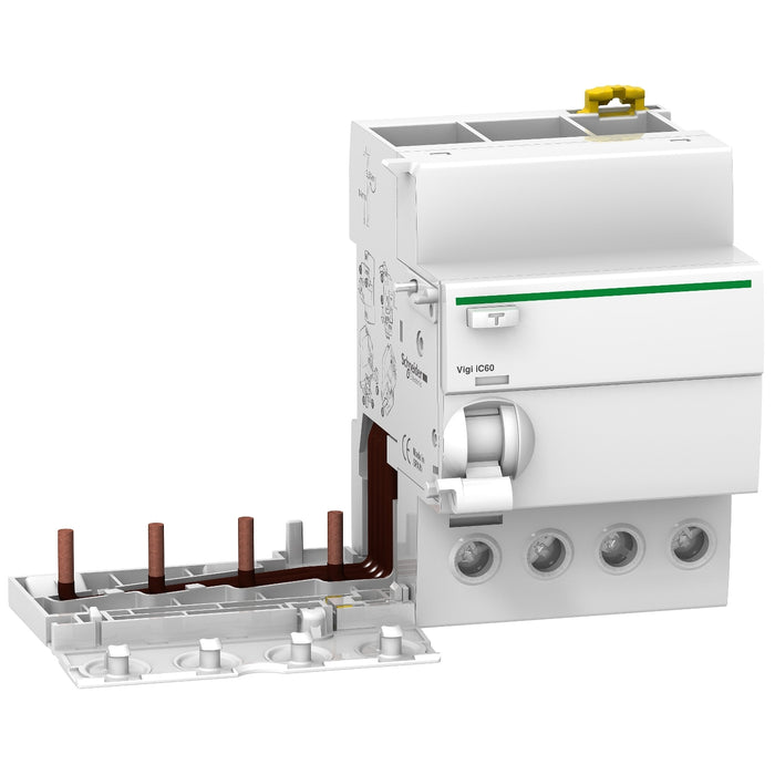 A9V29463 Vigi iC60 - earth leakage add-on block - 4P - 63A - 1000mA - A type - selective