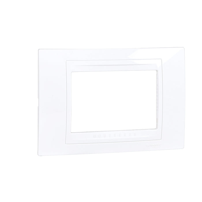 MGU4.103.18 Unica Allegro - cover frame - 3 modules - white