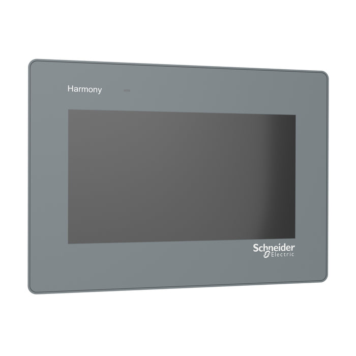 HMIET6400 7" wide screen touch panel, 16M colors, COM x 2, ETH x 1, USB host / device, RTC, DC24V