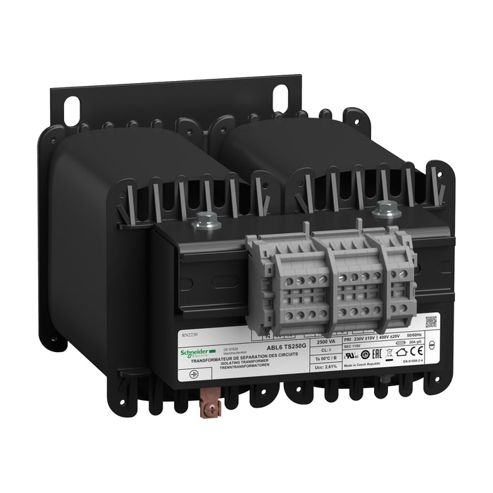 ABL6TS250G voltage transformer - 230..400 V - 1 x 115 V - 2500 VA
