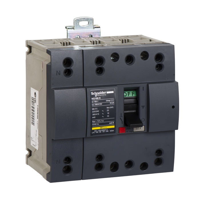 28610 circuit breaker NG160E - TMD - 160 A - 4 poles 4d
