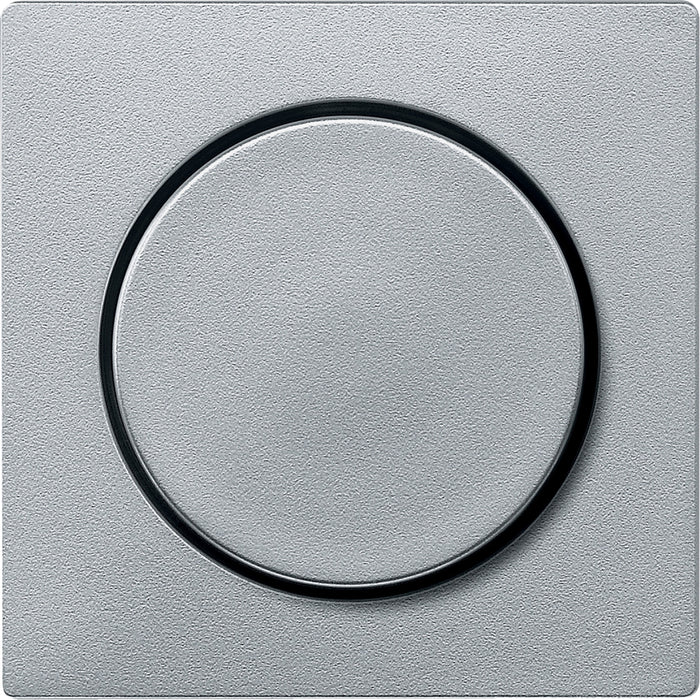 MTN5250-0460 Cover plate, Merten System M, with rotary knob, aluminium