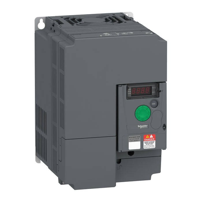 ATV310HD11N4E variable speed drive ATV310, 11 kW, 15 hp, 380...460 V, 3 phase, without filter