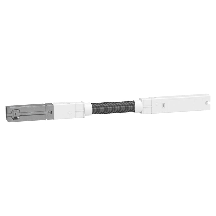 KBB40DF4405TW Flexible length, Canalis KBB, 40A, 2 circuits, L+N+PE/3L+N+PE, 0.5m, compatible with DALI/KNX protocol, white RAL9003