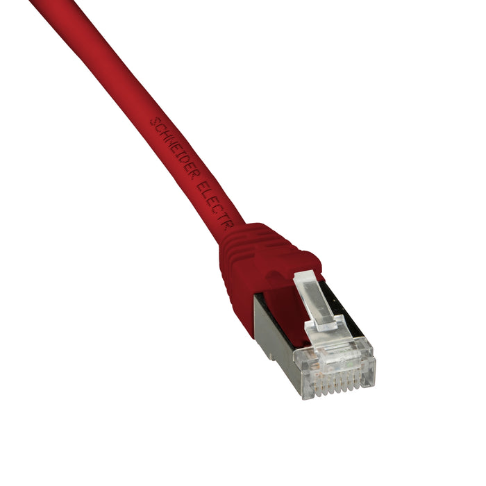 ACTPC6ASFLS05RD Patch cord, Actassi, Category 6A, S/FTP, LSZH, 0.5 m, red