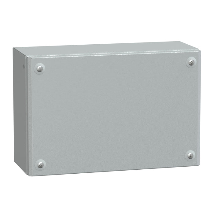 NSYSBM203012 Metal industrial box plain door H200xW300xD120 IP66 IK10 RAL 7035