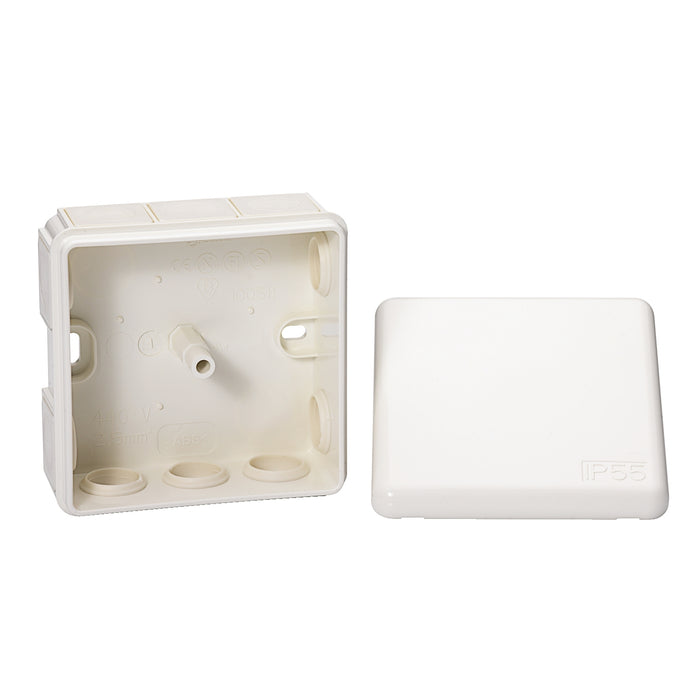 IMT36128 Mureva U56 - junction box - 10 grommets 87x87x39mm - without terminal