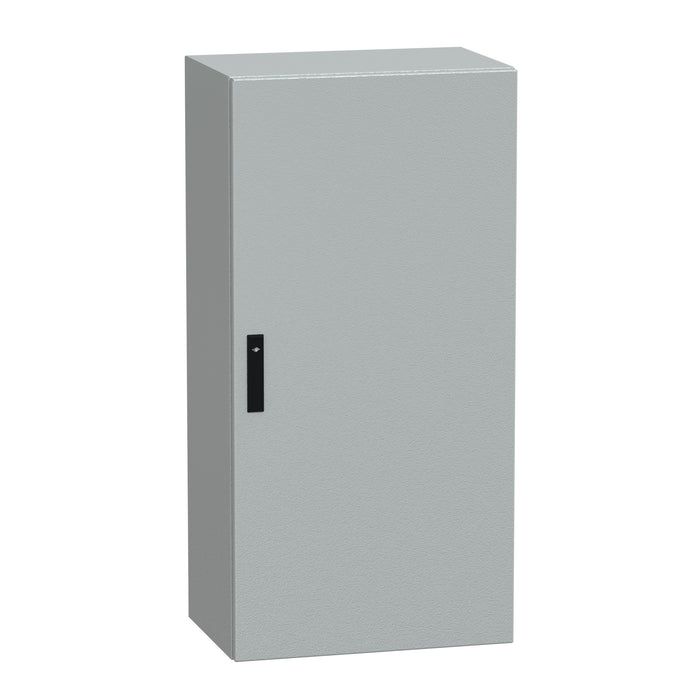 NSYCRNG126400 Spacial CRNG plain door w/o mount.plate. H1200xW600xD400 IP66 IK10 RAL7035.